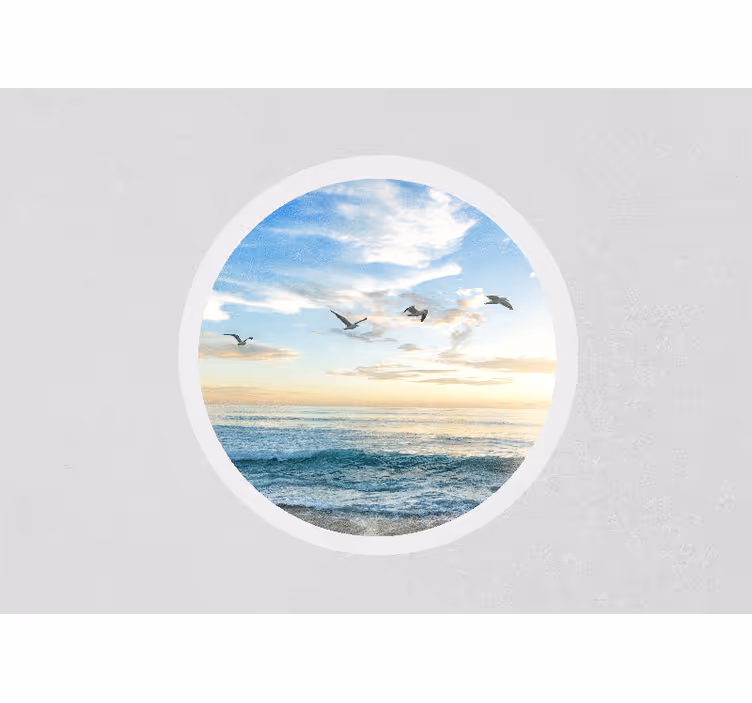 Fototapeta natura spokojny widok nadmorski - TenStickers