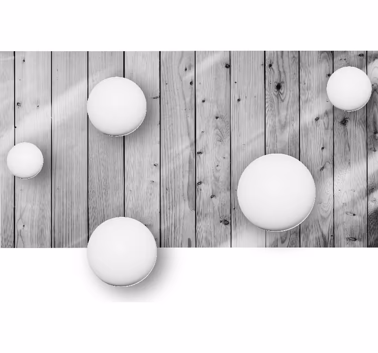 Fototapeta tekstury i wzory ułożenie geometrycznych sfer - TenStickers