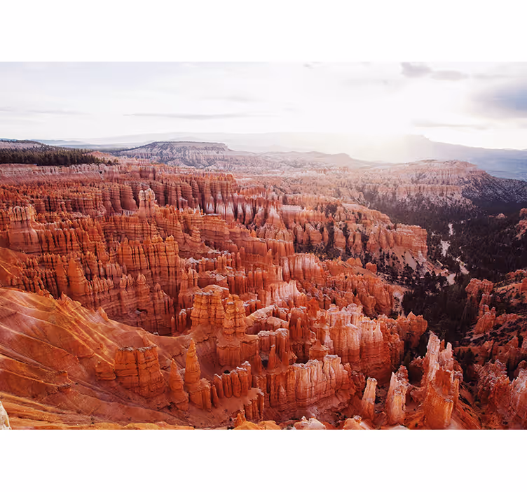 Fototapeta krajobraz widok na bryce canyon - TenStickers