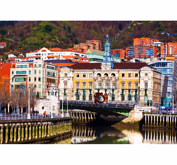 Fototapeta madryt zabytkowa architektura bilbao - TenStickers