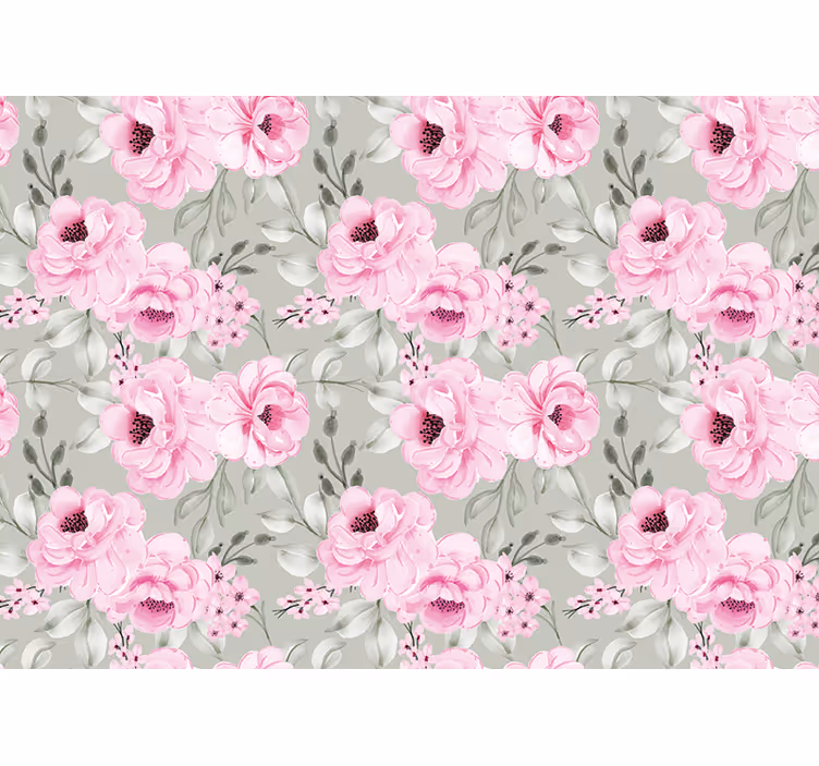 Fototapeta w kwiaty w pastelowe piwonie - TenStickers