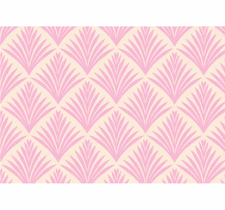 Fototapeta tekstury i wzory liście palm w stylu artystycznym - TenStickers