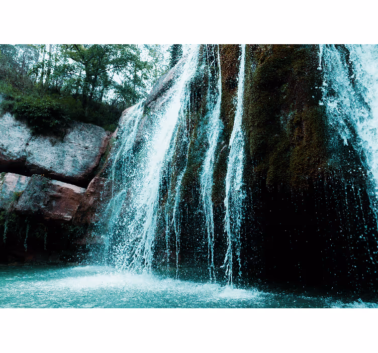 Fototapeta wodospad wodospad grand cascade - TenStickers