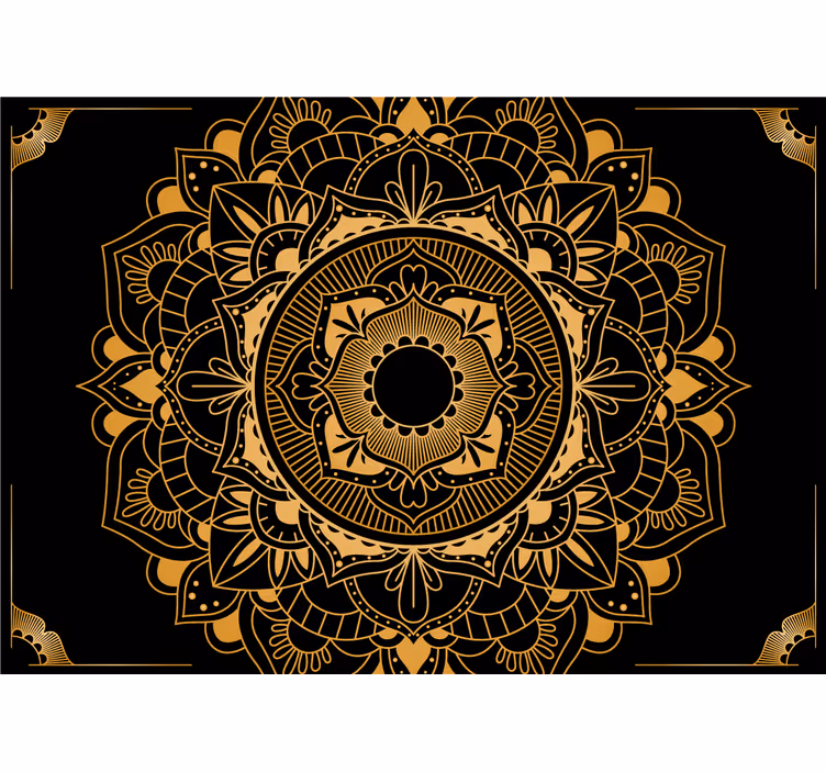 Fototapeta mandala w eleganckim wzorze - TenStickers