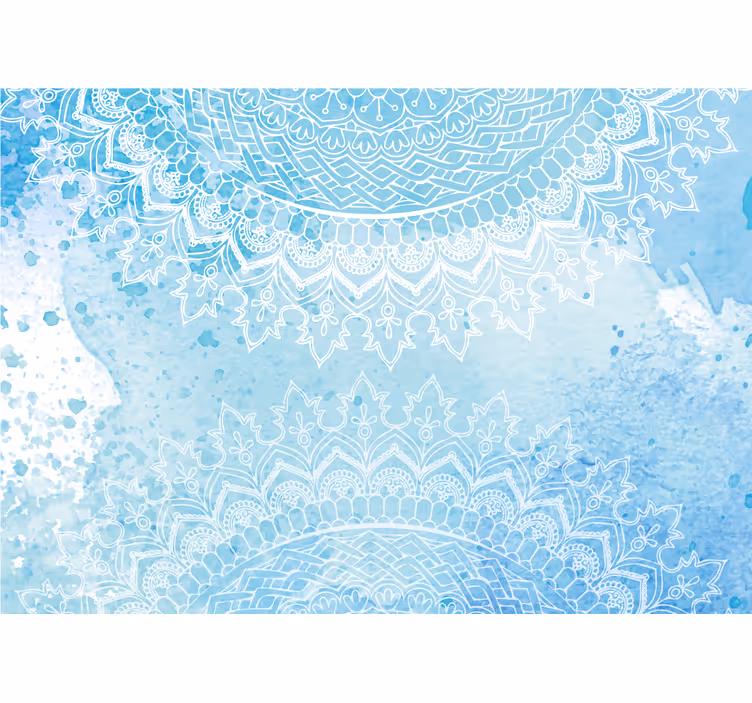 Fototapeta mandala z misternymi wzorami koronkowymi - TenStickers