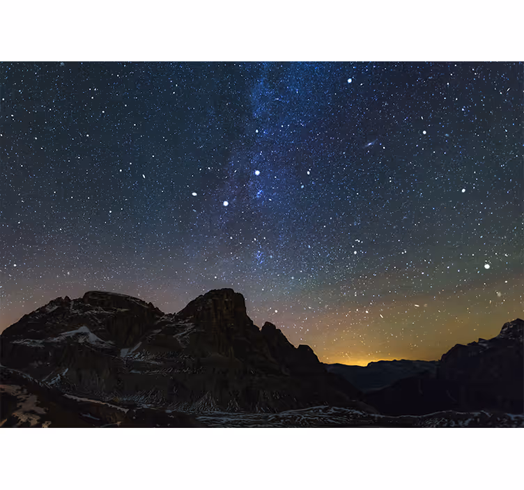 Fototapeta kosmos cuda nocnego nieba - TenStickers