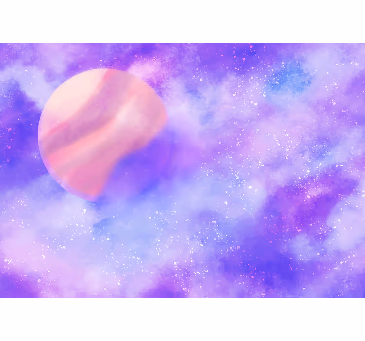 Fototapeta kosmos sfera planet kosmicznych - TenStickers