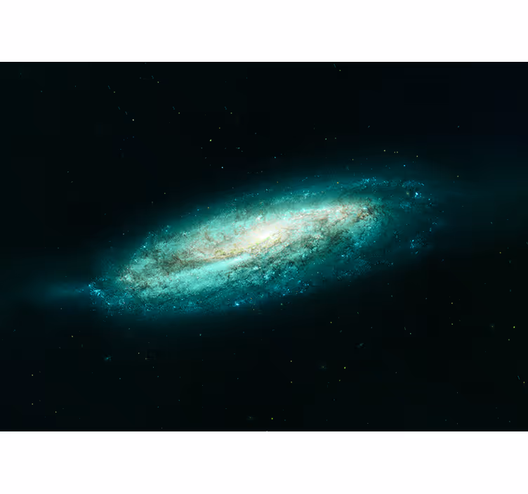 Fototapeta kosmos spirala galaktyczna - TenStickers