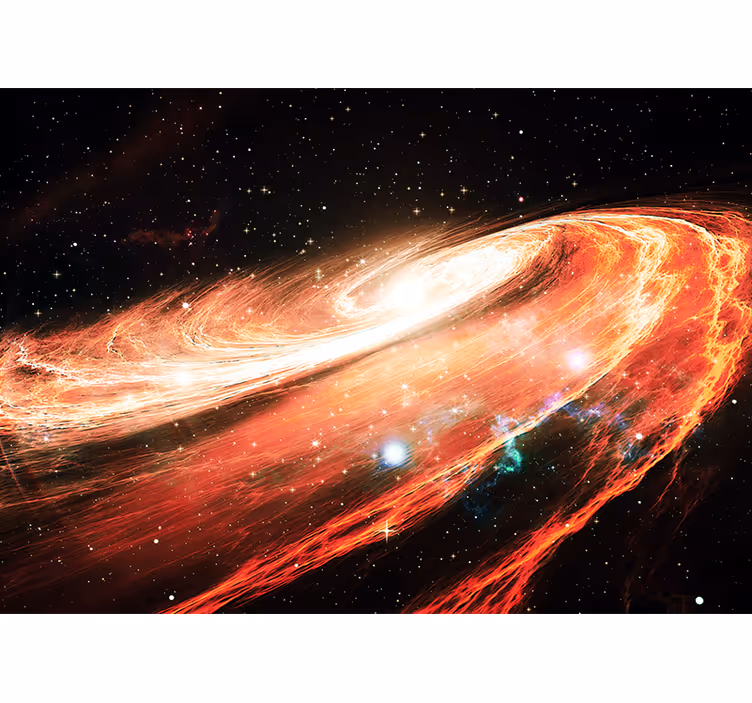 Fototapeta kosmos spiralny wir galaktyczny - TenStickers