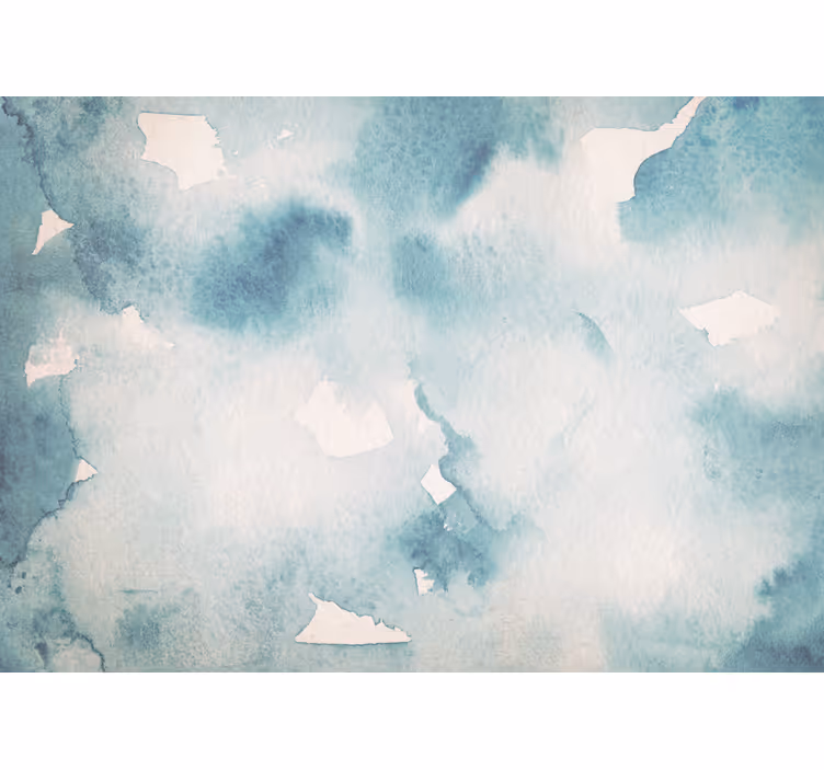 Fotoapeta abstrakcyjna w delikatnej akwareli - TenStickers