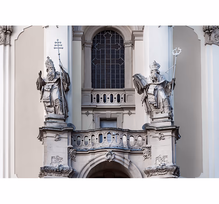 Fototapeta sztuka klasyczna statuy królów - TenStickers
