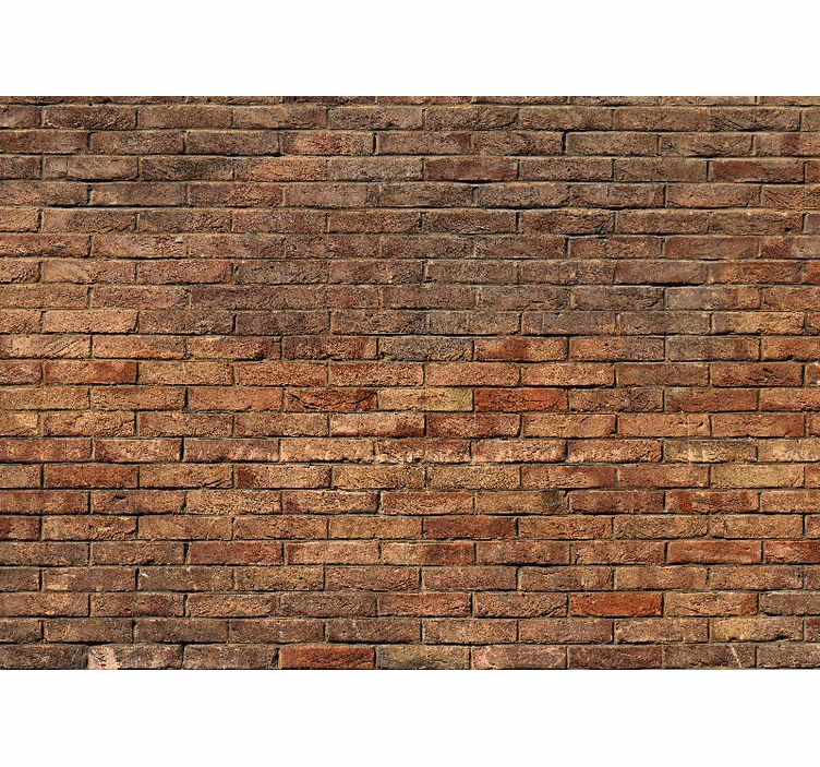 Fototapeta kamienie w rustykalnym stylu cegły - TenStickers