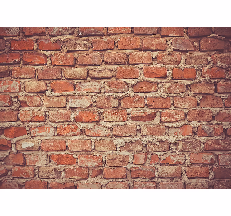 Fototapeta stare cegły w surowym stylu - TenStickers