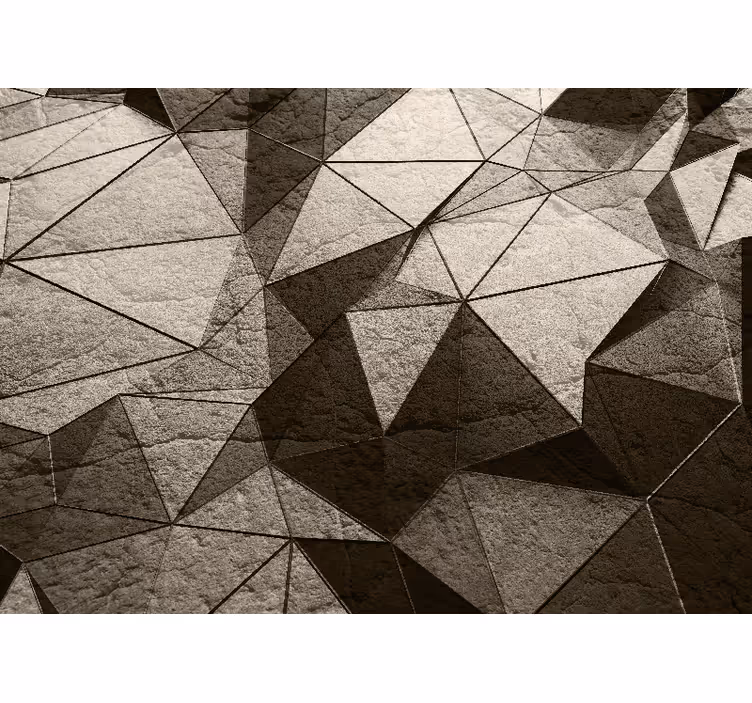 Fototapeta tekstury i wzory kompozycja geometryczna - TenStickers