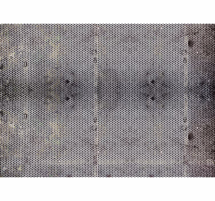 Fototapeta tekstury i wzory przebity metal - TenStickers