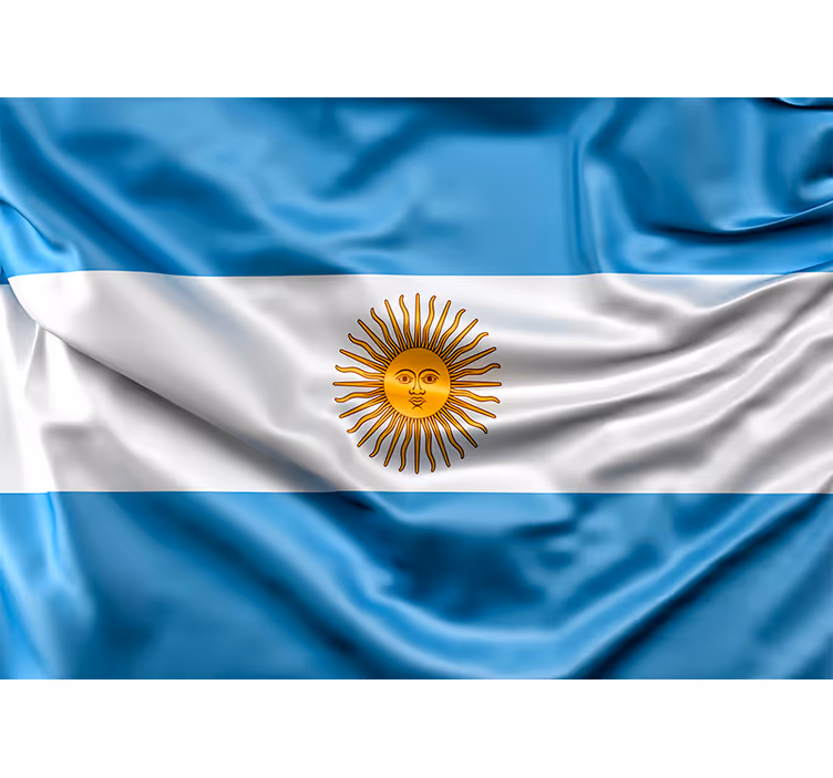 Fototapeta miasto flaga argentyńska - TenStickers