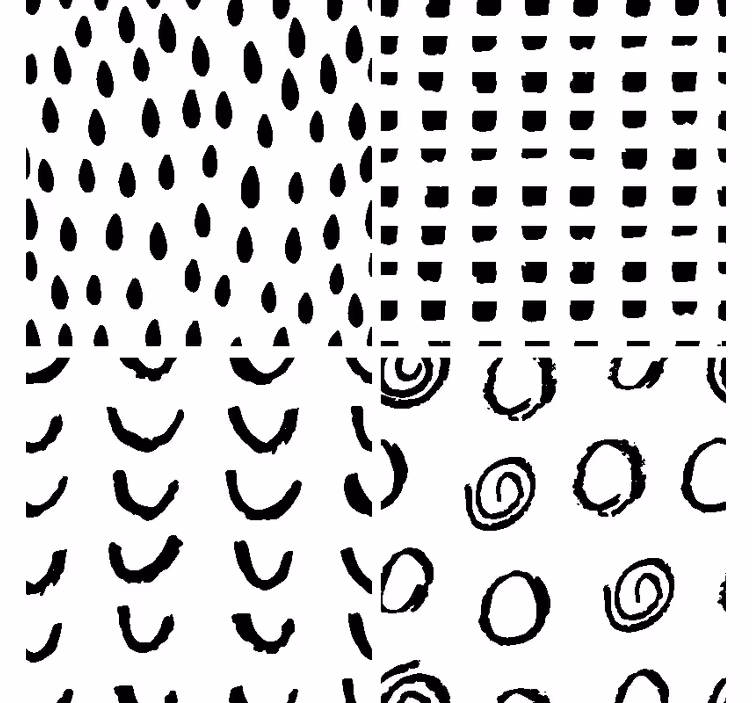 Nowoczesna podkładka pod kubek Różne wzory - TenStickers