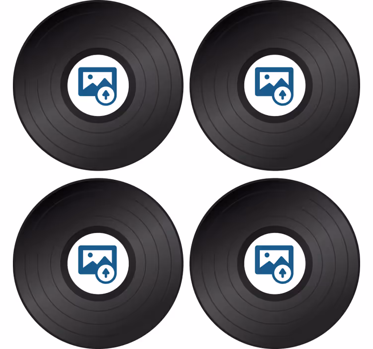 Mata do piwa płyta winylowa - TenStickers