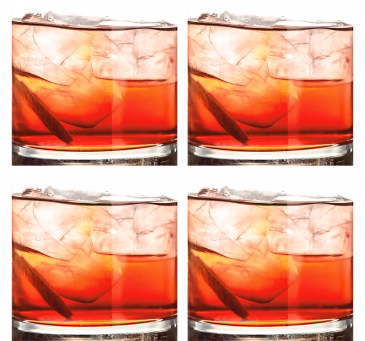 Podkładka pod piwo whiskey na lodzie - TenStickers