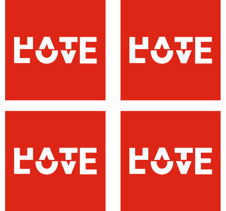 Podkładka pod kubek z tekstem wyrazista typografia - TenStickers