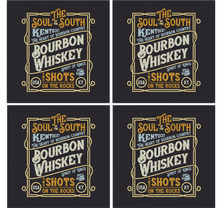 Podkładki pod piwo Starzona whisky - TenStickers
