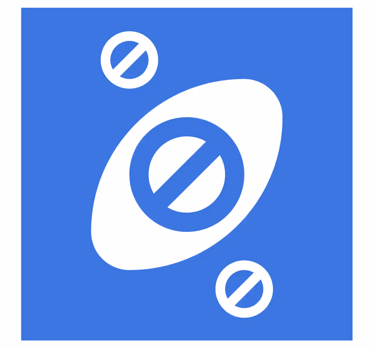 Podkładka pod piwo abstrakcyjne niebieskie kształty - TenStickers