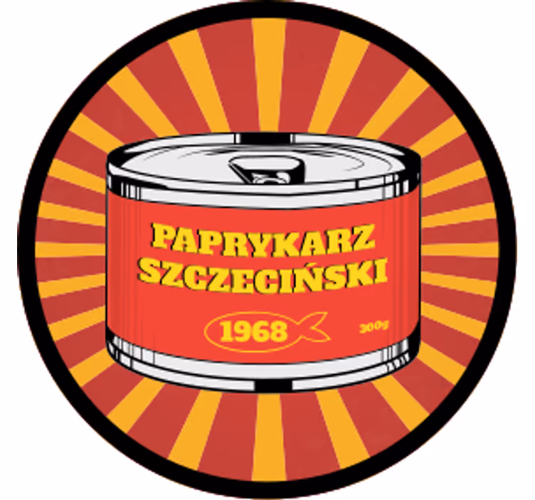 Vintage podstawka pod kubek Paprykarz - TenStickers
