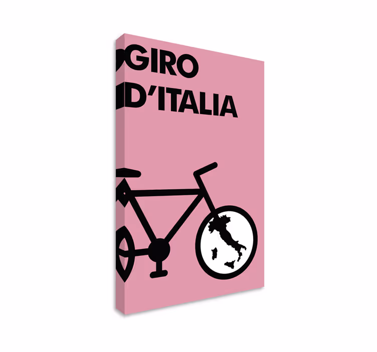 Obraz sport ikona giro d'italia - TenStickers