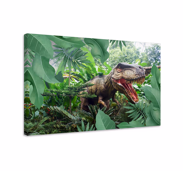 Obraz dinozaury fotomural dla dzieci t rex - TenStickers