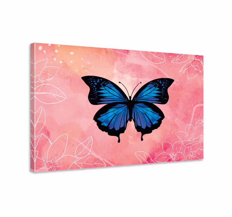 Obraz motyle piękny i kolorowy motyl - TenStickers