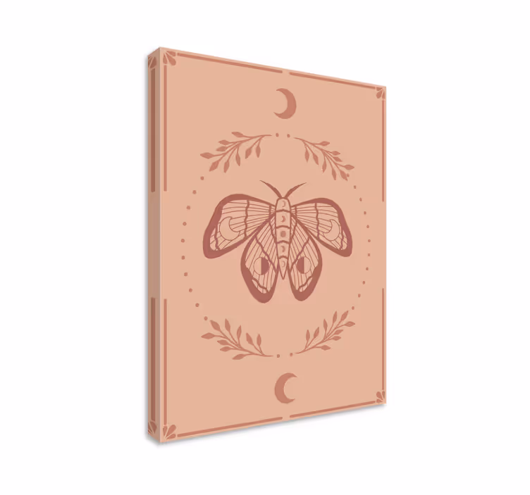 Obraz motyle w stylu boho - TenStickers
