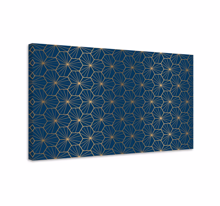 obrazy nowoczesne Elegancki wzór geometryczny - TenStickers