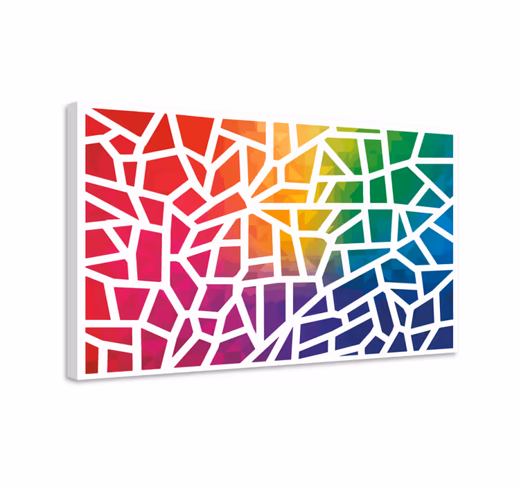 mozaika obraz Mozaico de colores - TenStickers