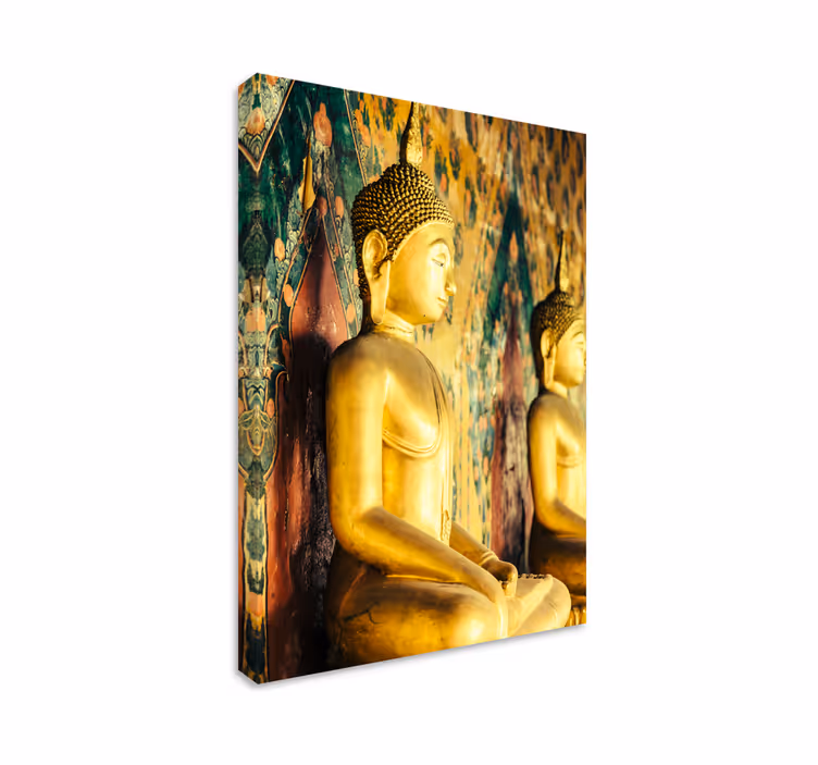 Budda obraz Profil Buddy - TenStickers