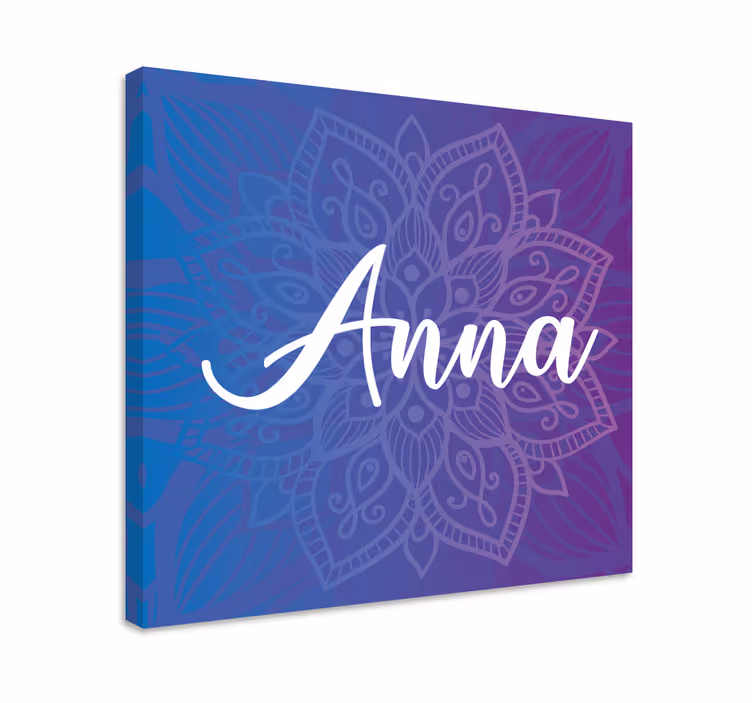 Obraz mandala Spersonalizowana mandala - TenStickers