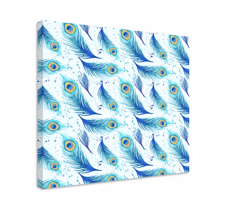 Obrazy pióra Pawie pióra - TenStickers