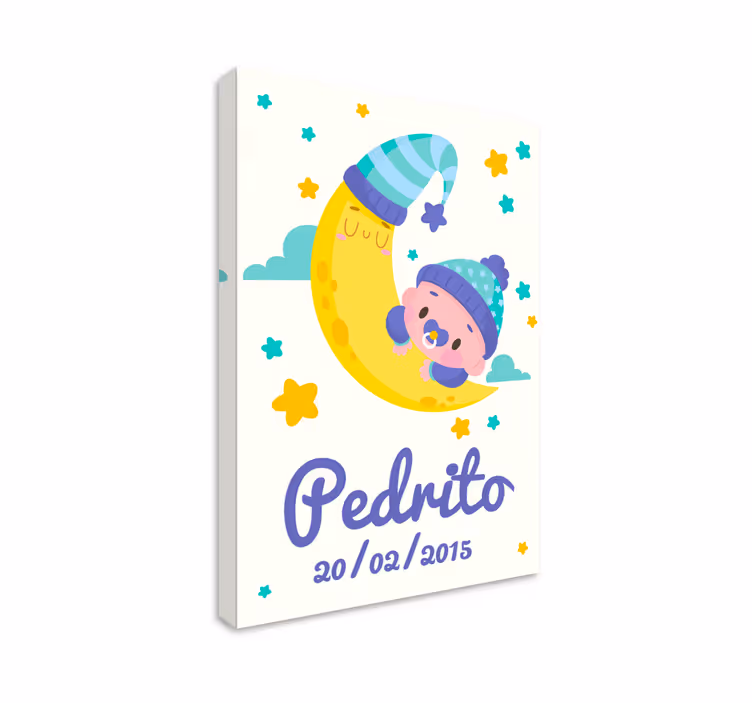 Obraz dla dzieci księżyc Śpiącego bobasa - TenStickers