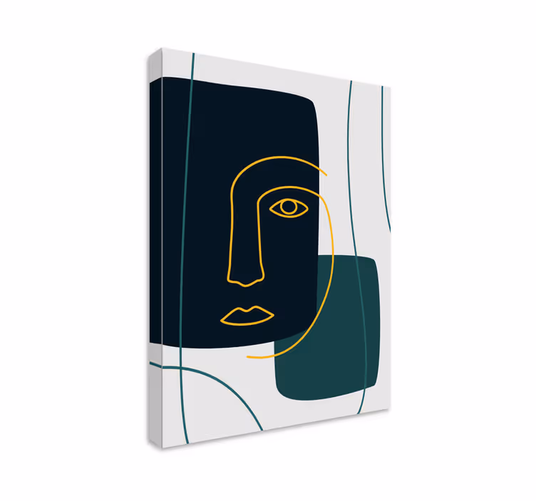 Obraz do biura Abstrakcyjne biuro - TenStickers