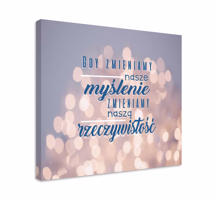 Obraz Motywacyjny cytat o życiu - TenStickers
