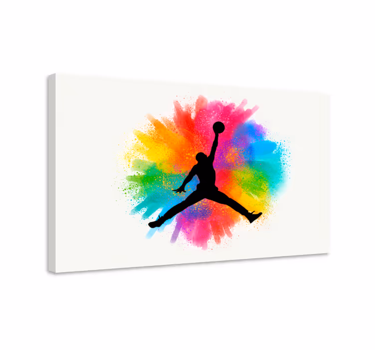 obraz młodzieżowy Michael jordan fajna koszykówka - TenStickers