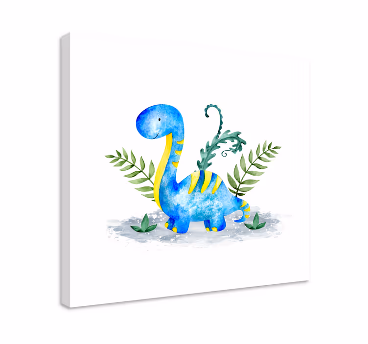 Obraz dinozaury uroczy bohater dinozaurów - TenStickers