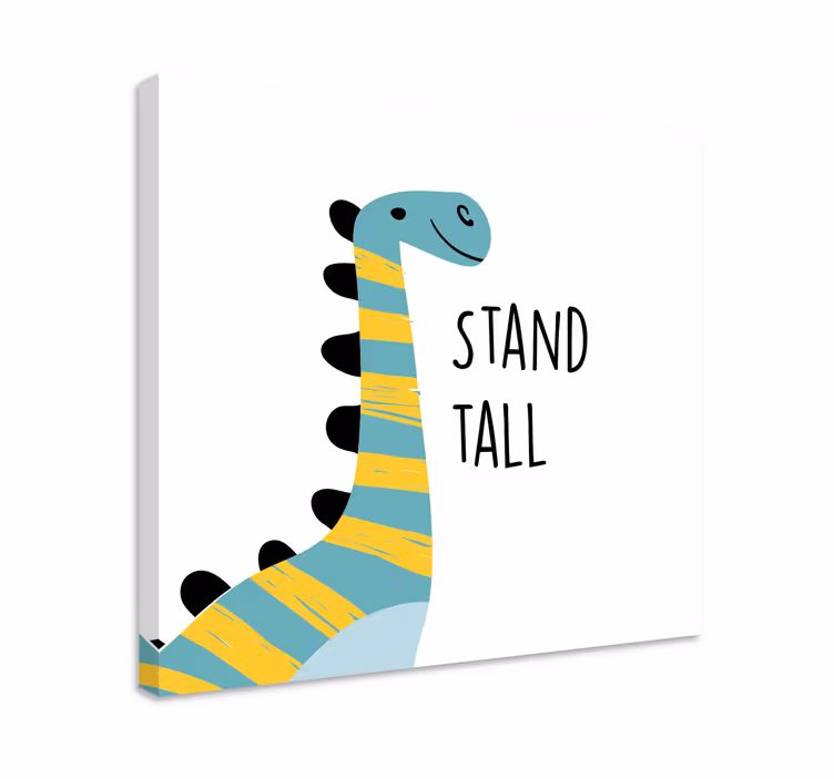 Obraz dinozaury wesoły dinozaur - TenStickers