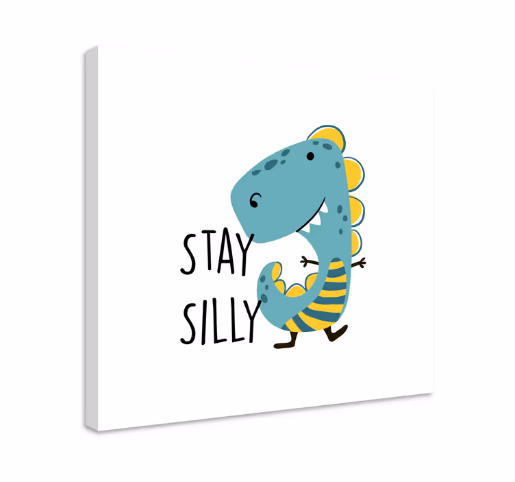 Obraz dinozaury pozostań szalony dinozaur - TenStickers