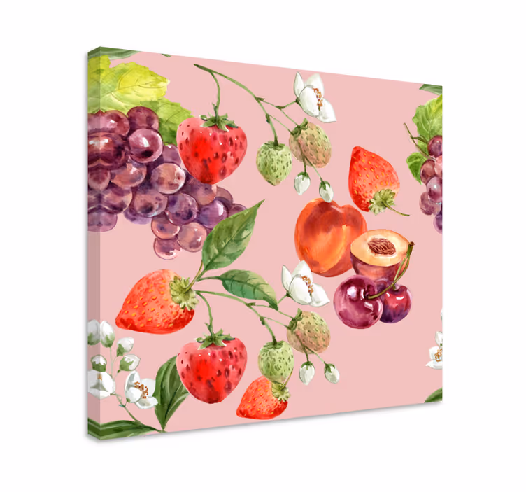 Obraz martwa natura z świeżymi owocami - TenStickers