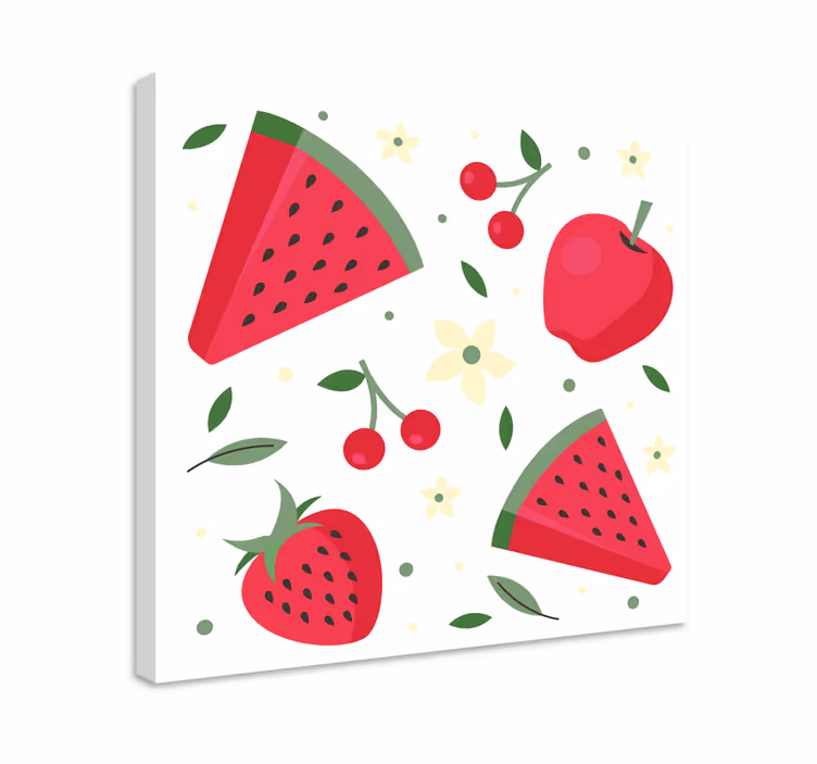 Obraz martwa natura orzeźwiająca owocowa rozkosz - TenStickers