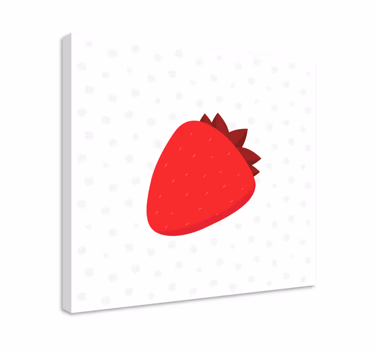 Obraz martwa natura radość z truskawek - TenStickers