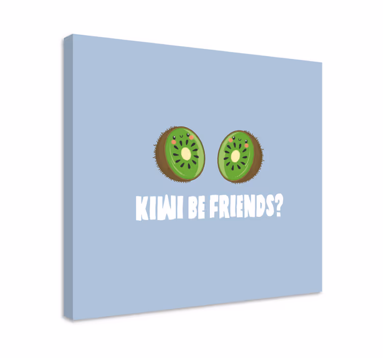 Obraz Zabawny cytat z kiwi - TenStickers