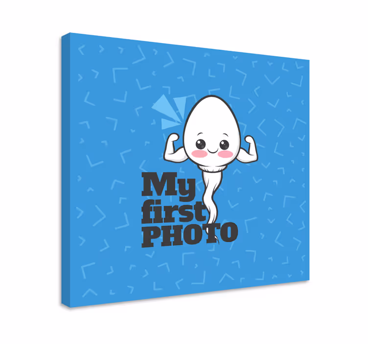 Obraz dla dzieci moje pierwsze zdjęcie - TenStickers