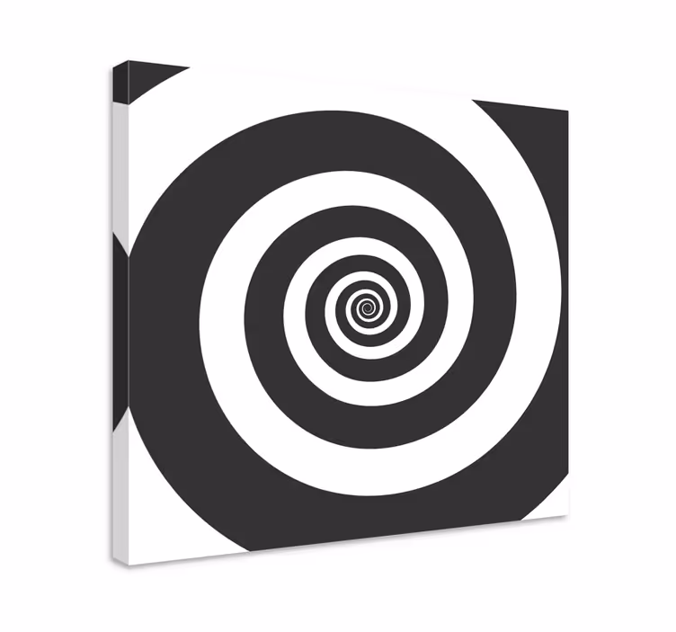 Obraz geometryczny wzór spiralny - TenStickers
