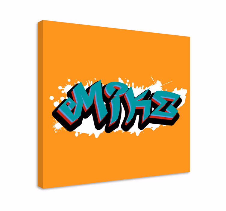 Obraz litery w stylu nowoczesnego rękodzieła - TenStickers